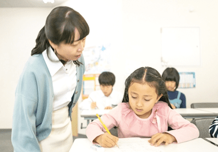 【4】先生による、子どもの個性等を考慮した指導