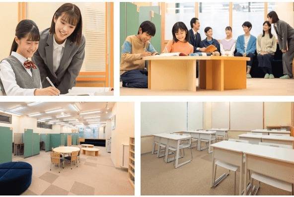 楽しく塾に通える工夫の詰まった森塾の校舎
