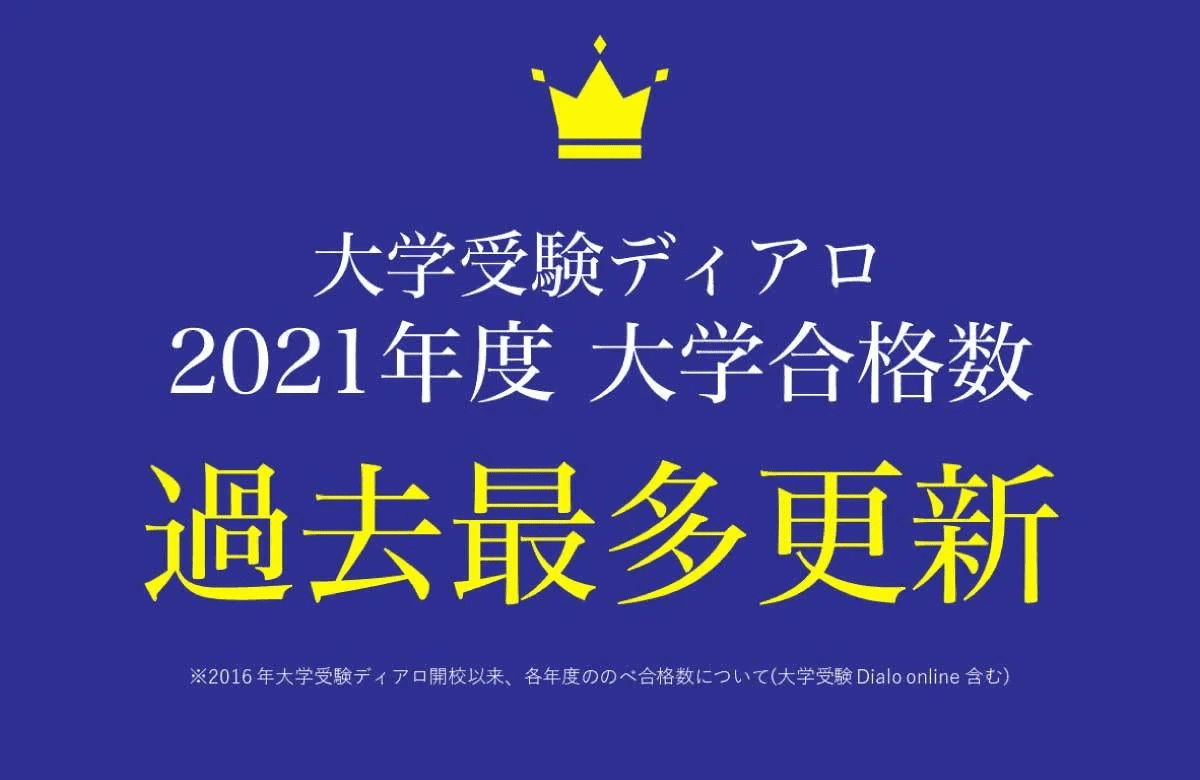 ディアロの合格実績
