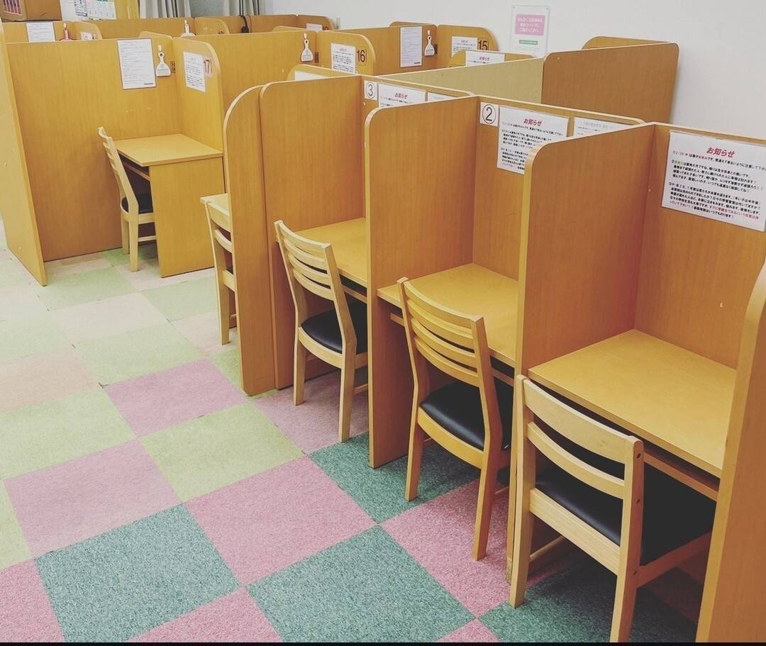 ★自習スペース完備！