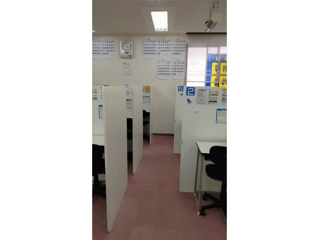 通常より間隔を広くしています。