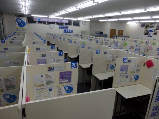 空いている席は、自習席として使えます！