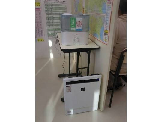 空気清浄機・加湿器稼動で、きれいな環境で勉強できます