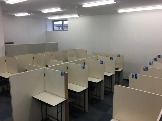 いつでも利用可能な自習室！ここで自立学習を鍛えていきます。