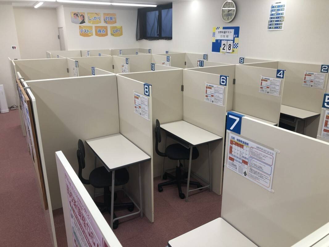 教室内はこのような感じです