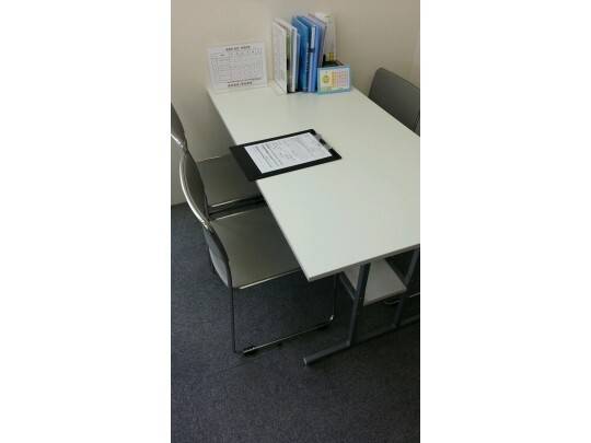 カウンセリングスペースです。学習相談、進路等、一緒に解決！