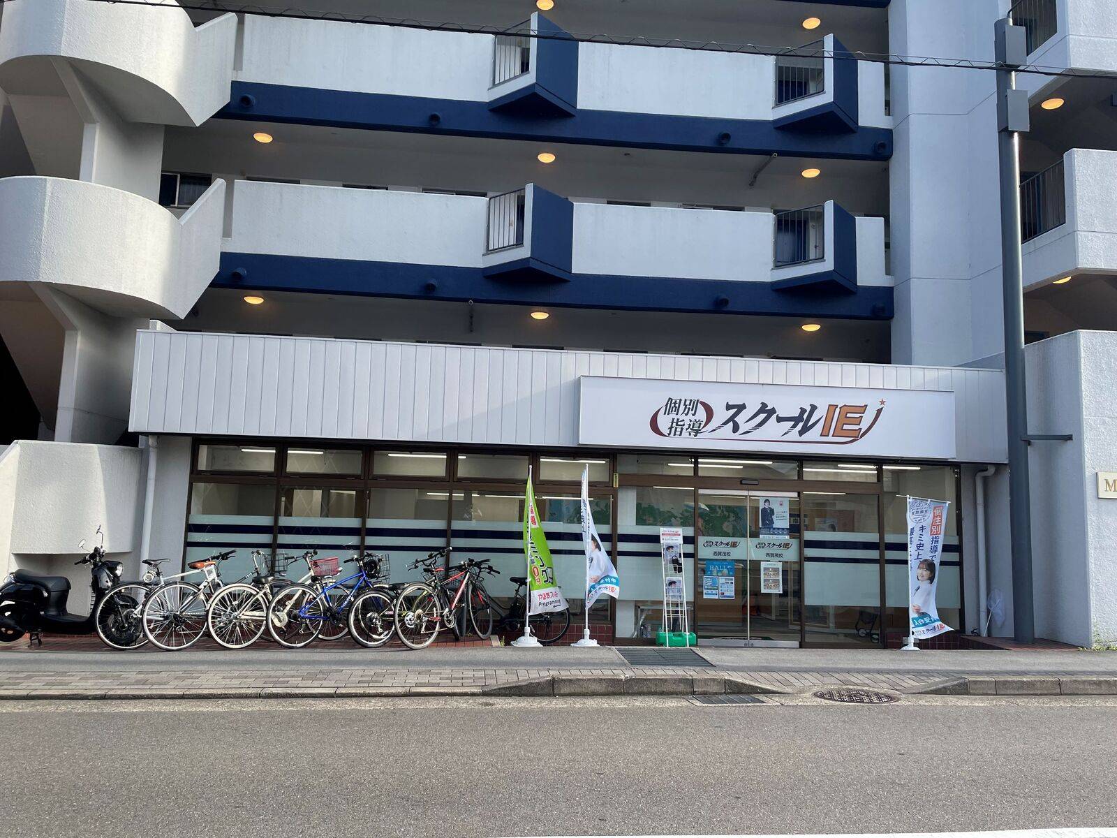 みんな自主的にきれいに駐輪してくれています