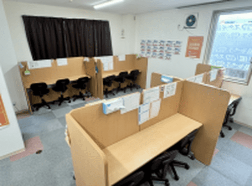 集中して学習できる環境です！