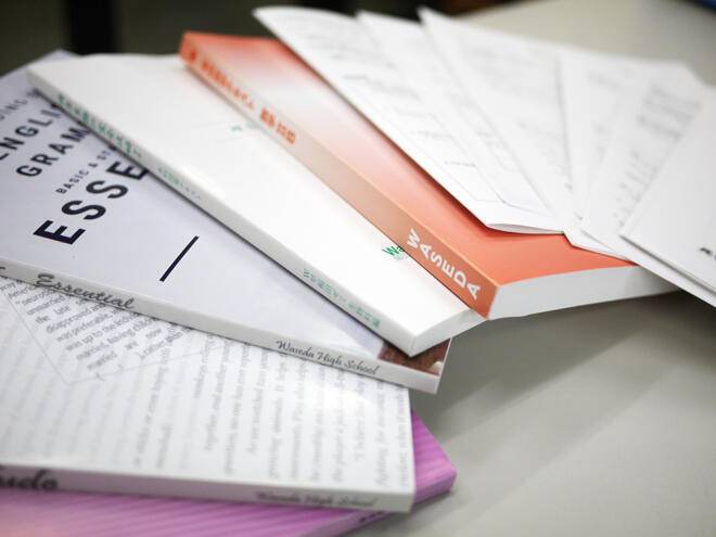 教材も充実！プリントは手作りで最高のものを！