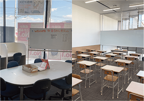 自習スペース・自習室も充実しています！