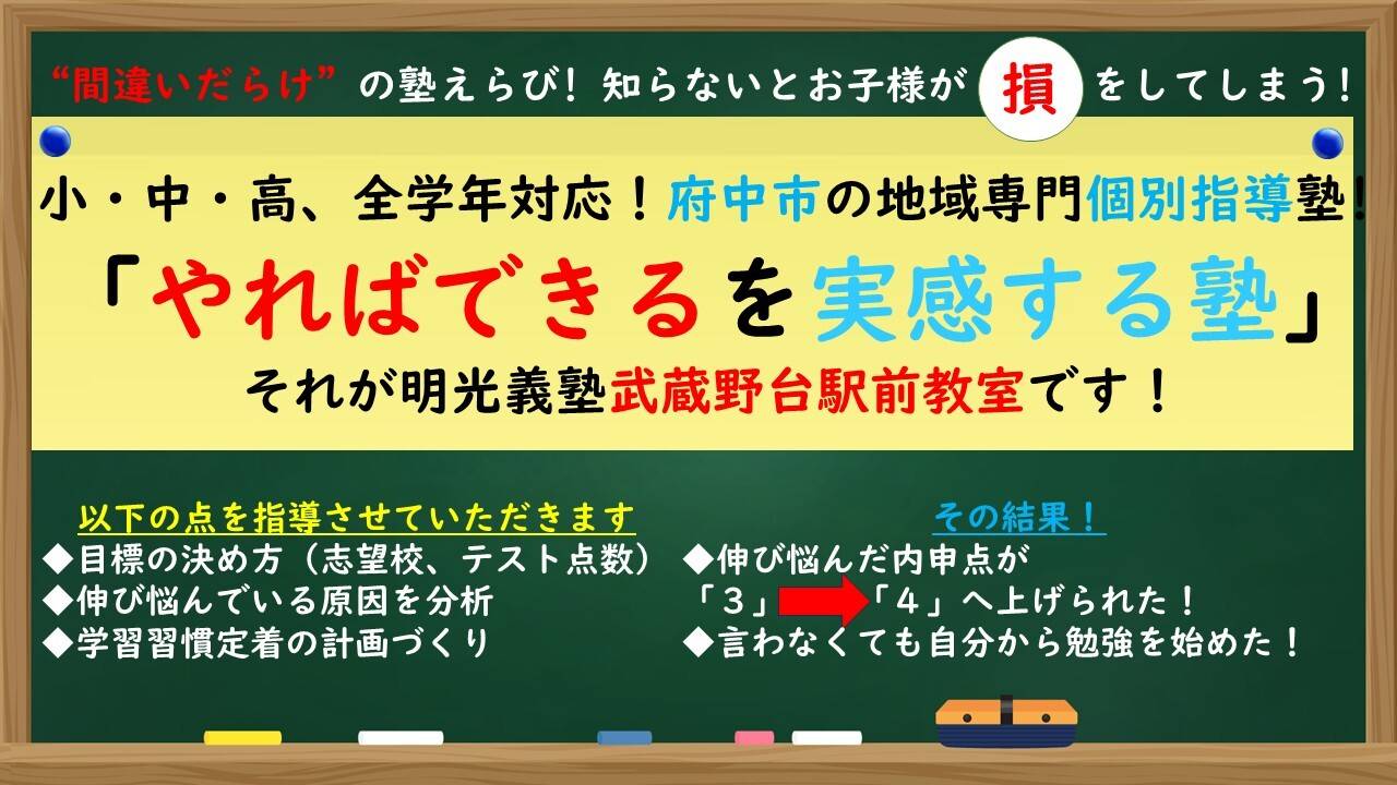 個別指導の明光義塾 武蔵野台駅前教室の画像1