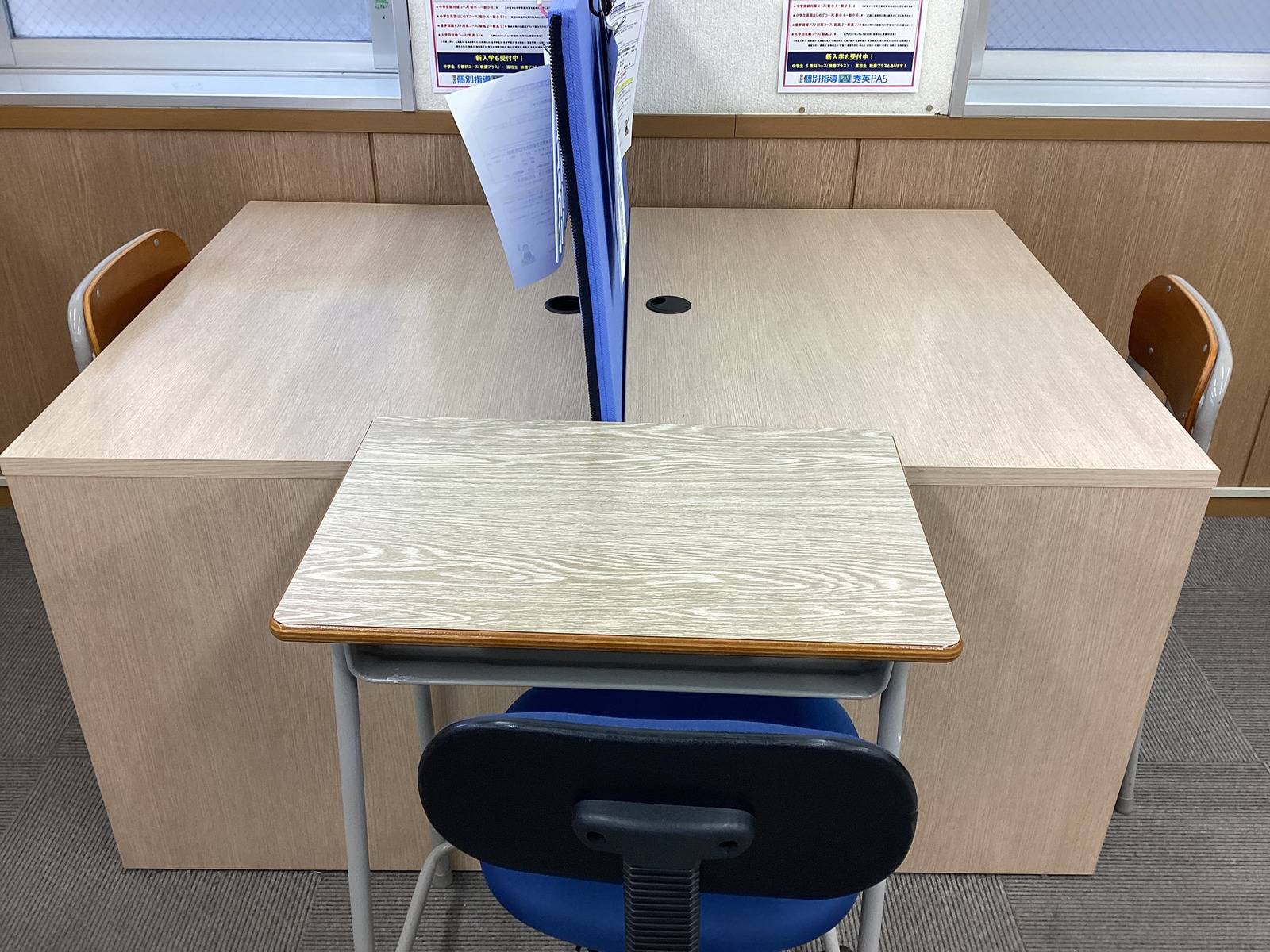 【小～高】個別指導で使用する座席です。